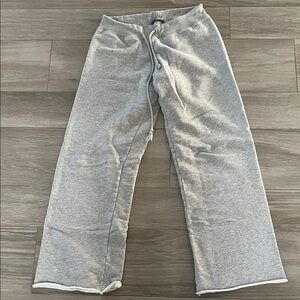 Brandy Melville Gray Drawstring Sweatpants One Size